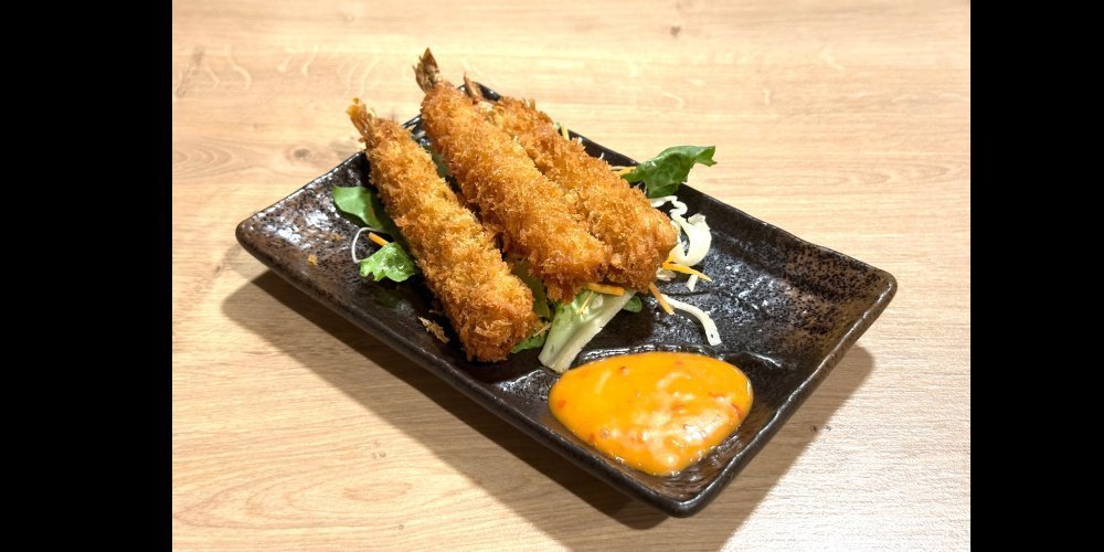 Krevety s Mango chilli omáčkou